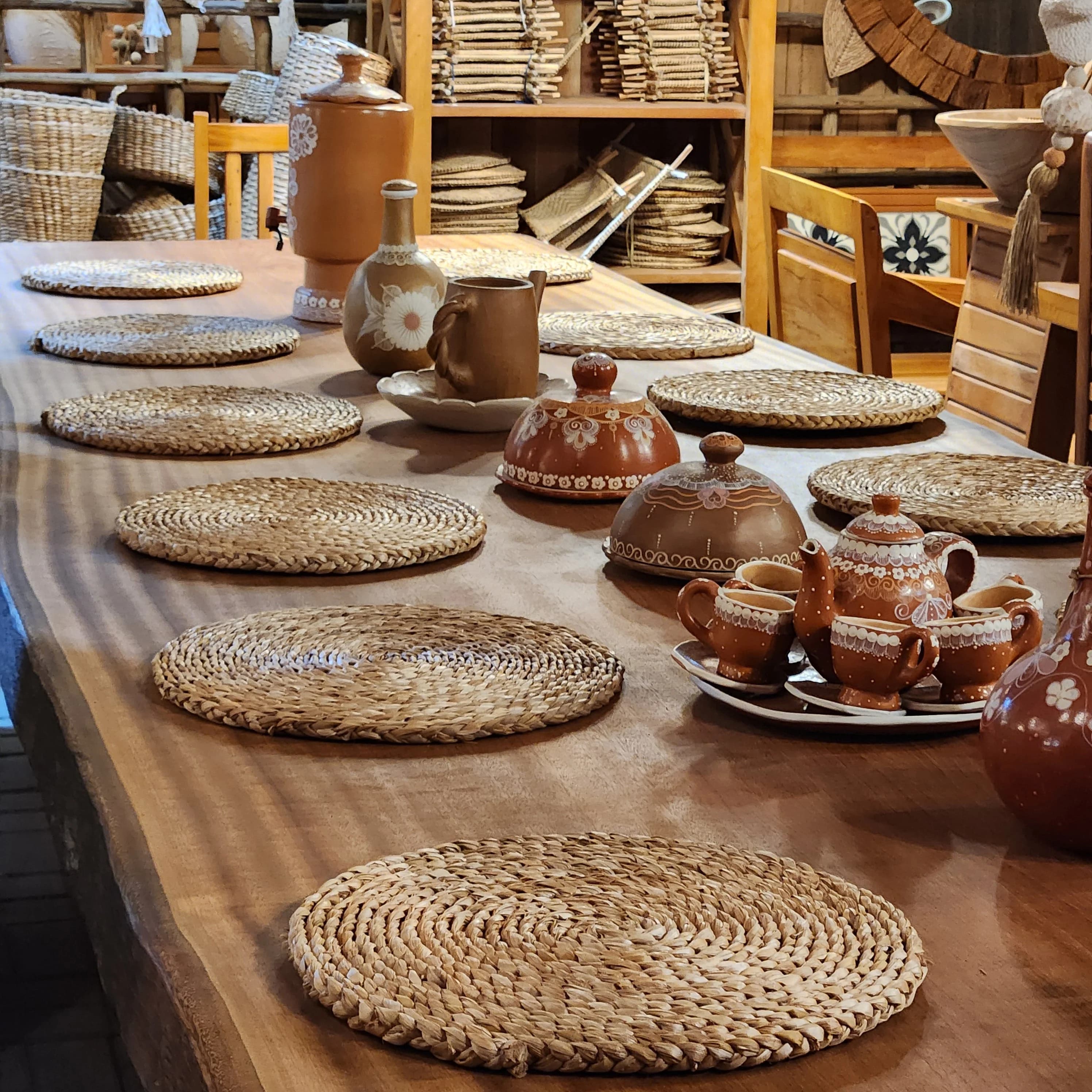 Sousplat Taboa Redondo.