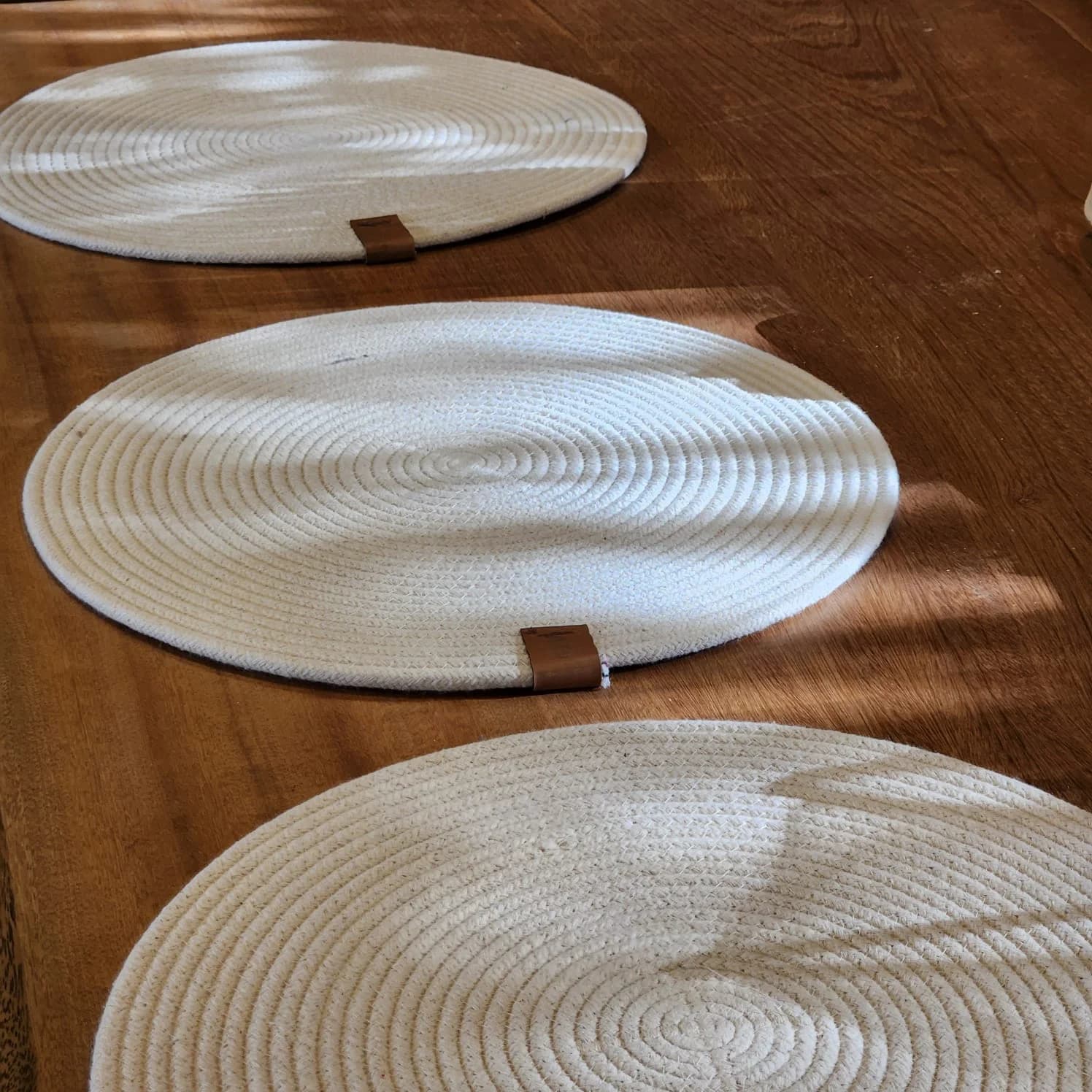 Sousplat Redondo Algodão de Corda