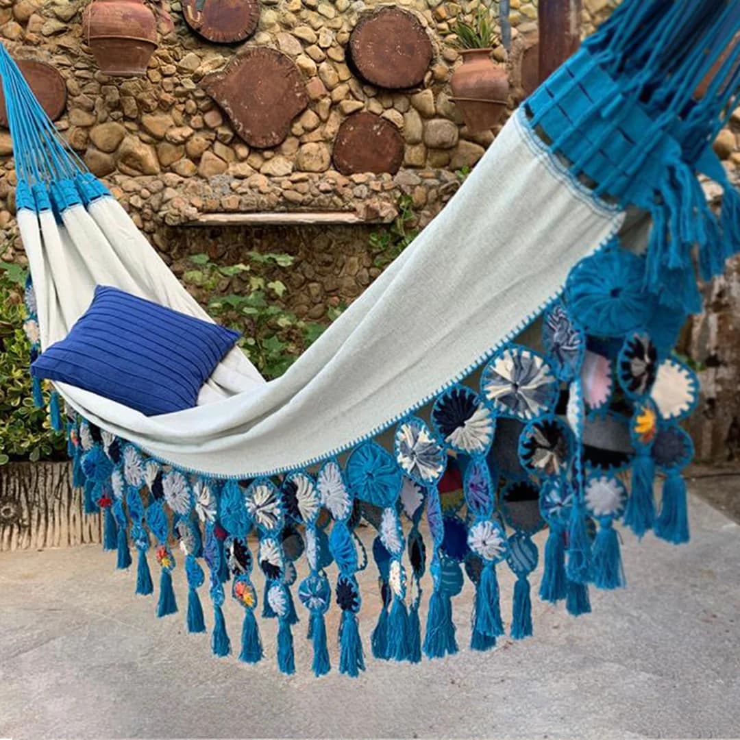 Rede de Descanso king Fuxico Tanga