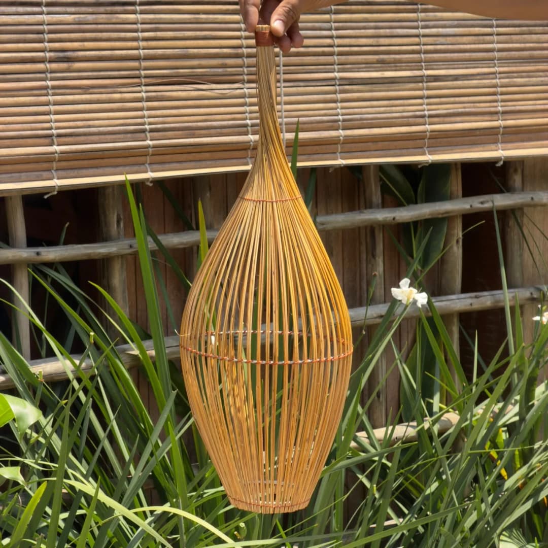 Luminária Taça fina - Talisca de coco