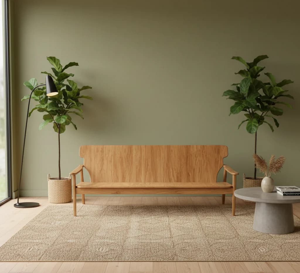 Sofá Diz Peroba Rosa