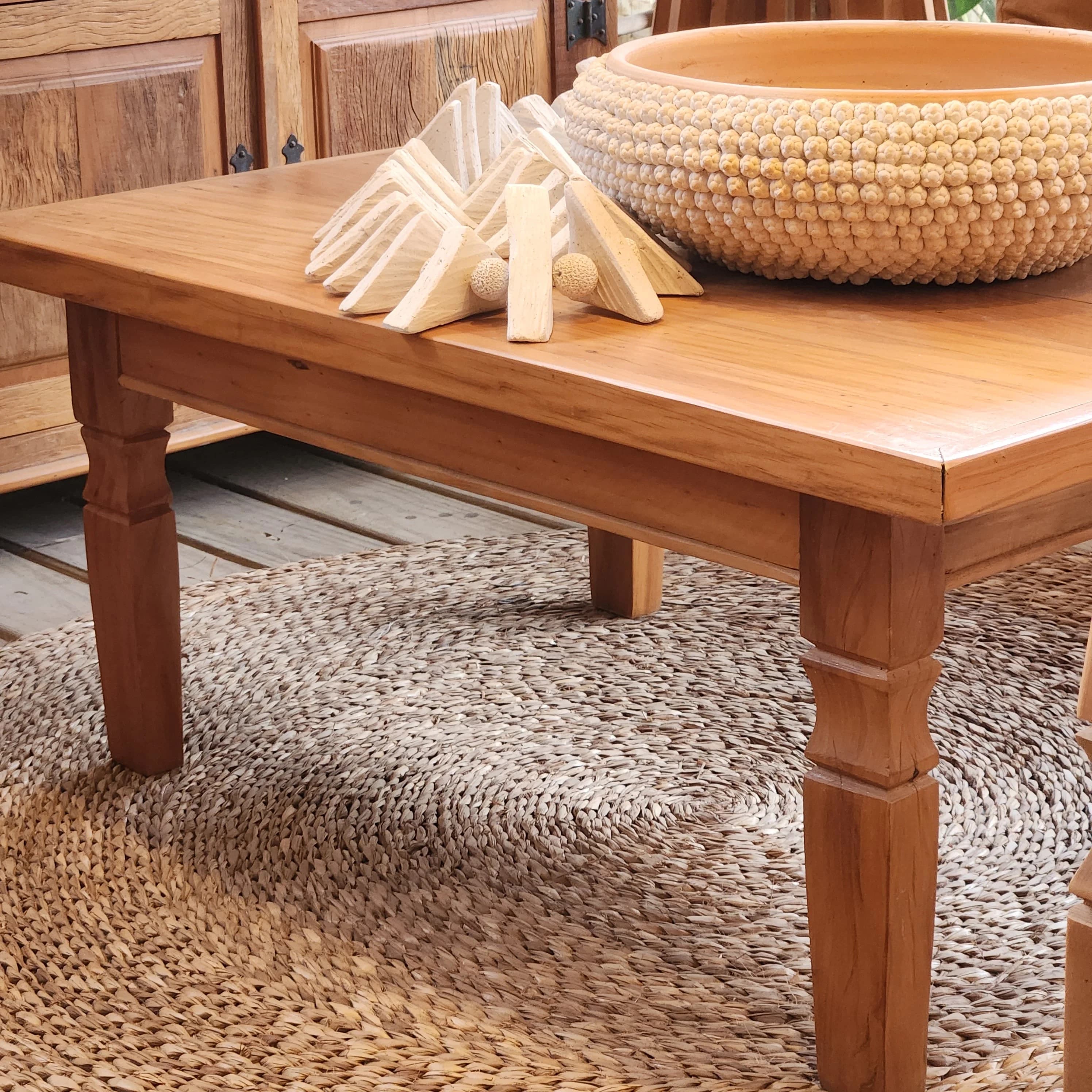 Mesa de Centro Peroba Rosa