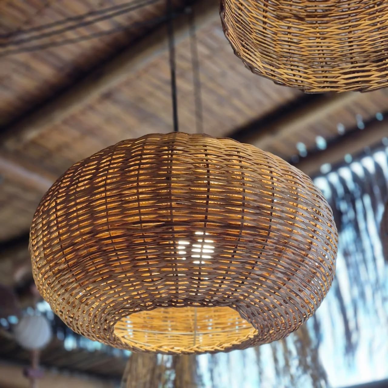 Luminária Pneu Cipó