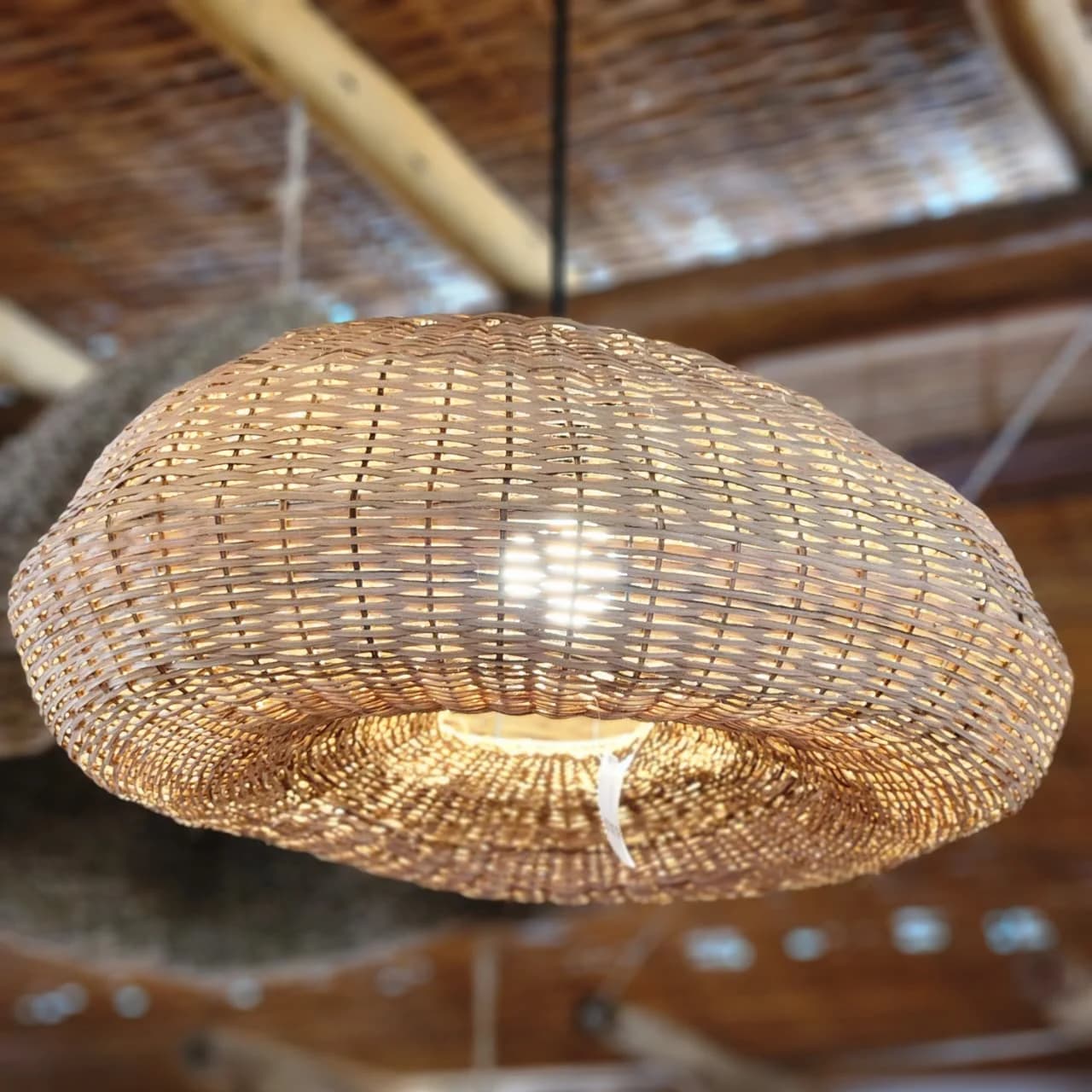 Luminária Disco Cipó