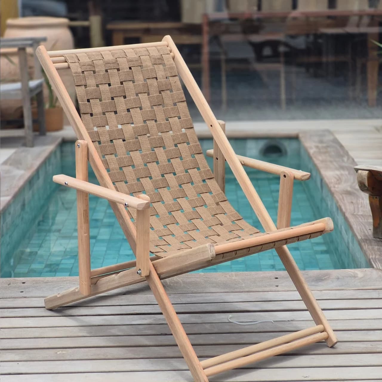 Cadeira espreguiçadeira Trancê