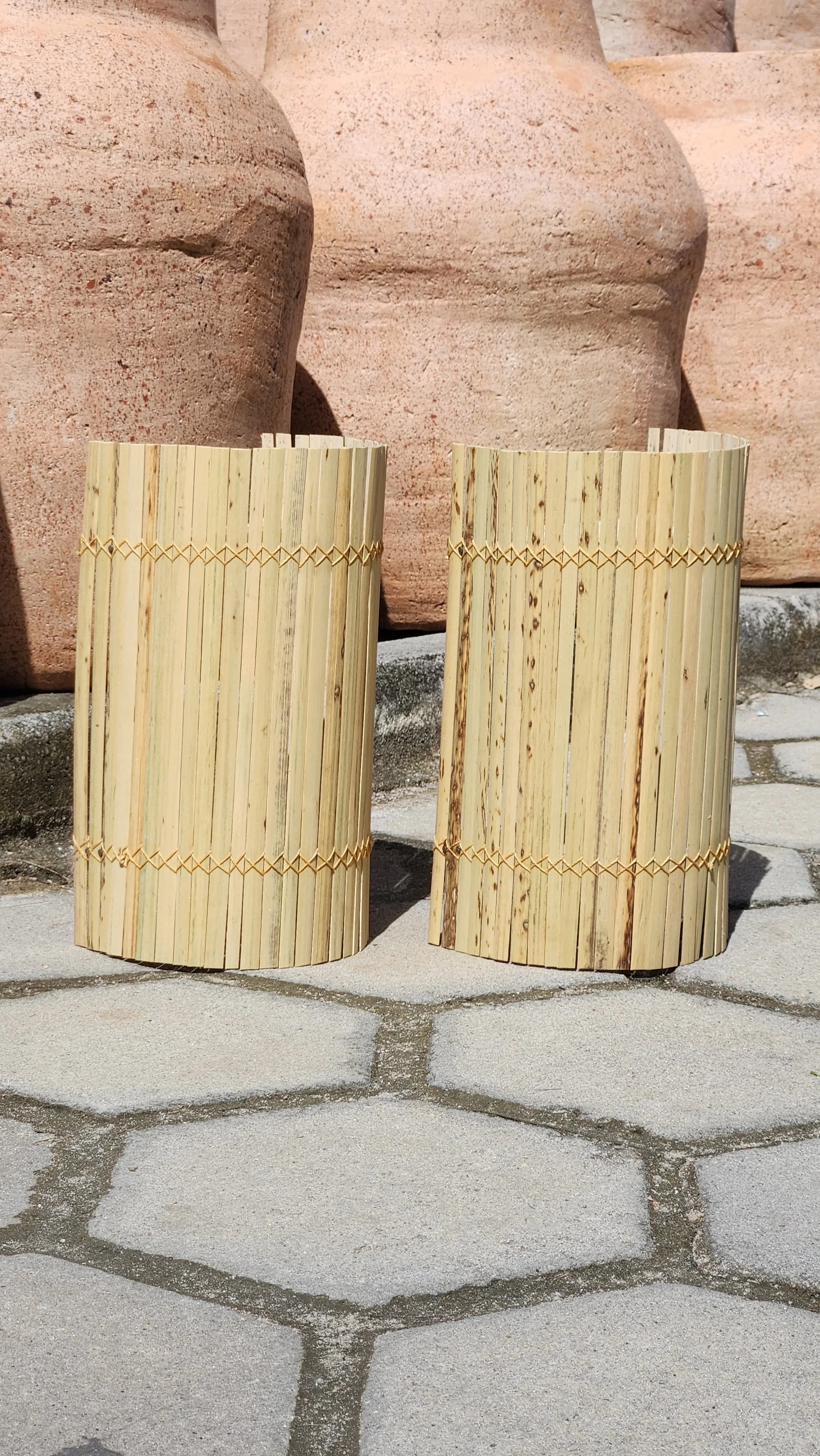 Arandela artesanal 30x16cm