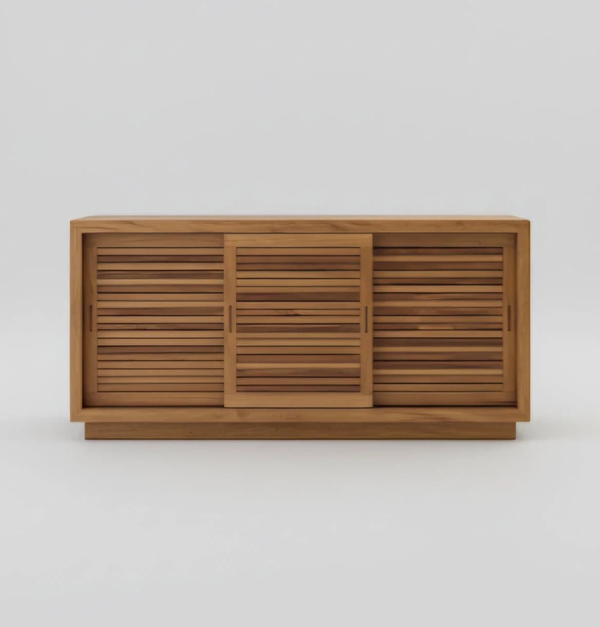 Aparador Buffet Peroba Rosa Ripado.