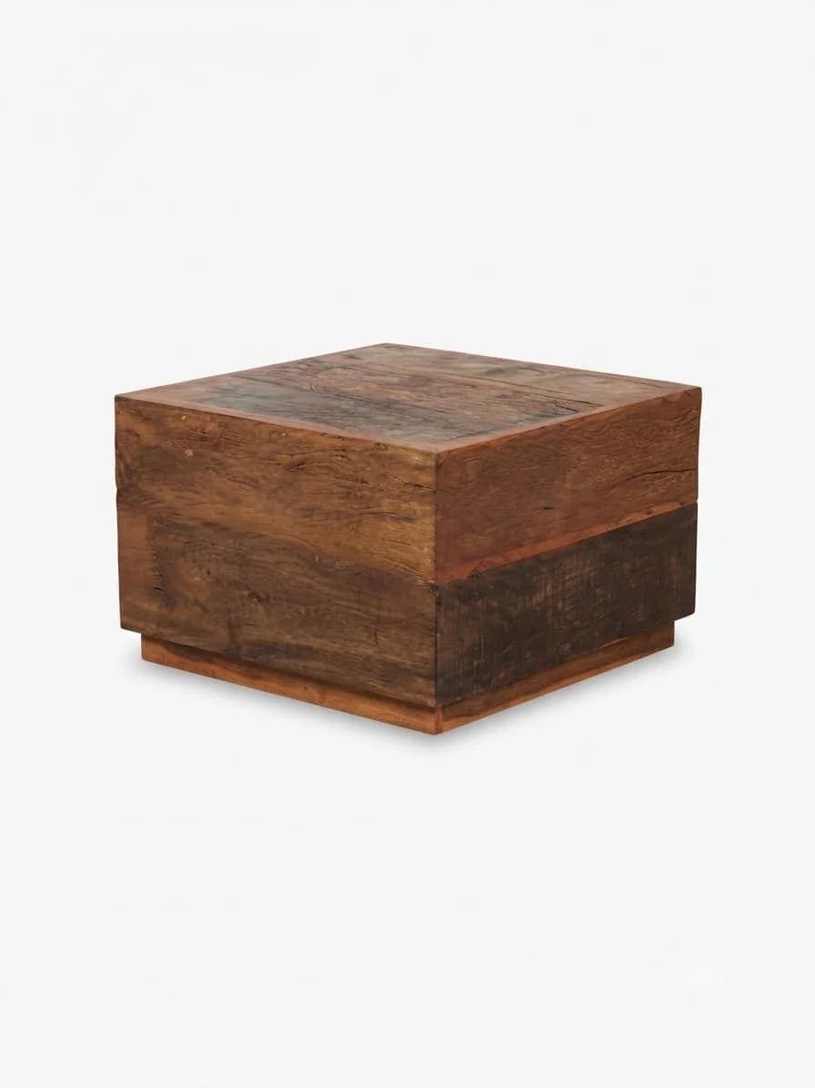 Mesa de Centro Rustica 60x60x40cm  