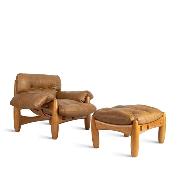 Poltrona Mole Couro Legítimo