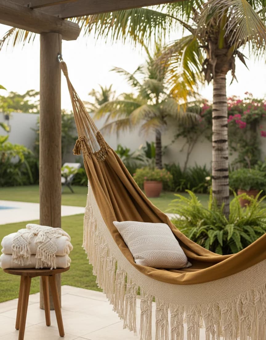 Rede de Descanso Ipanema Macramê