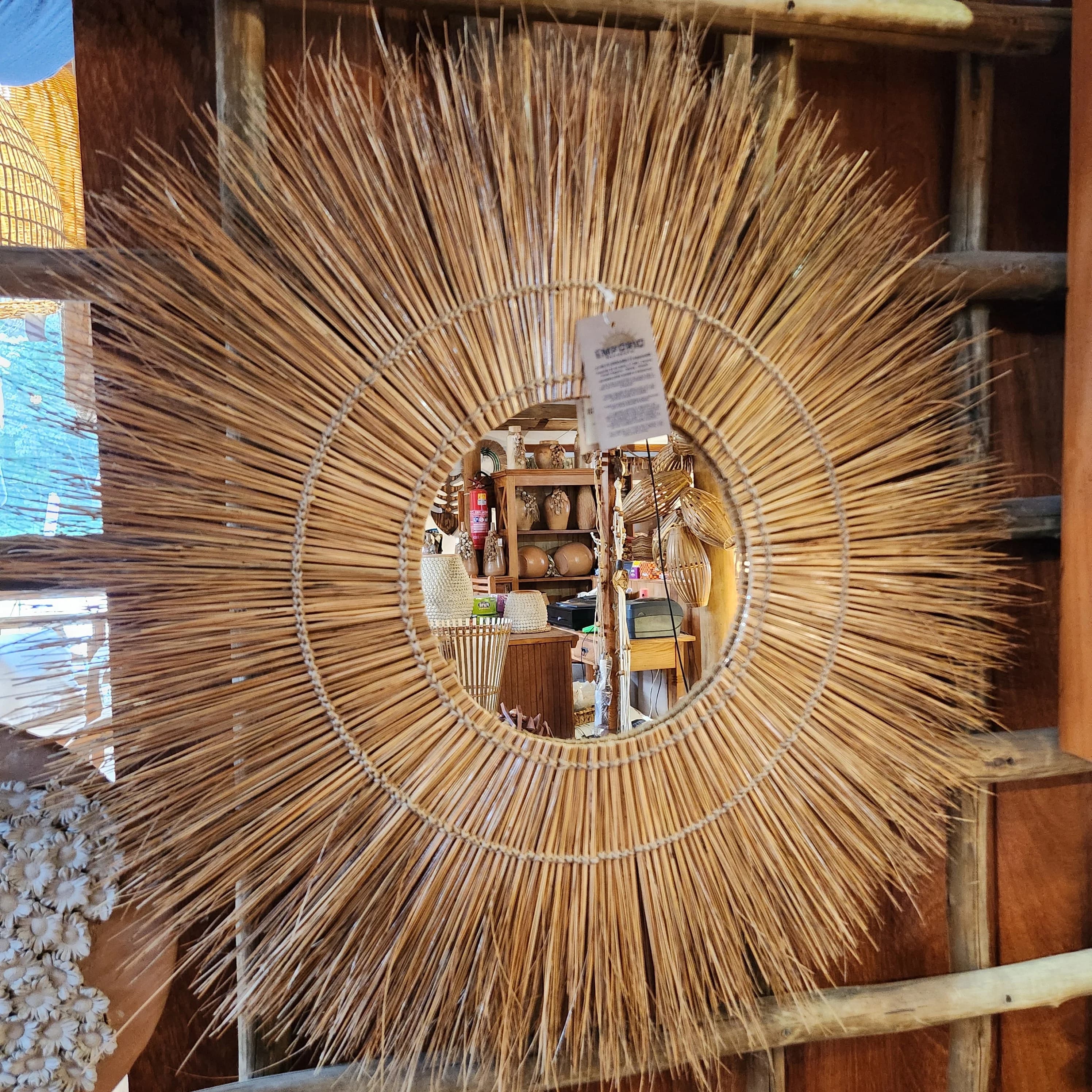 Espelho Sol Talisca De coco.