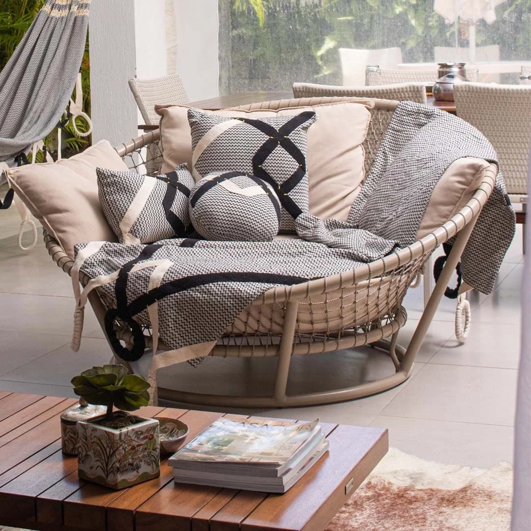 Capa de Almofada Tupi Artesanal 30x50cm