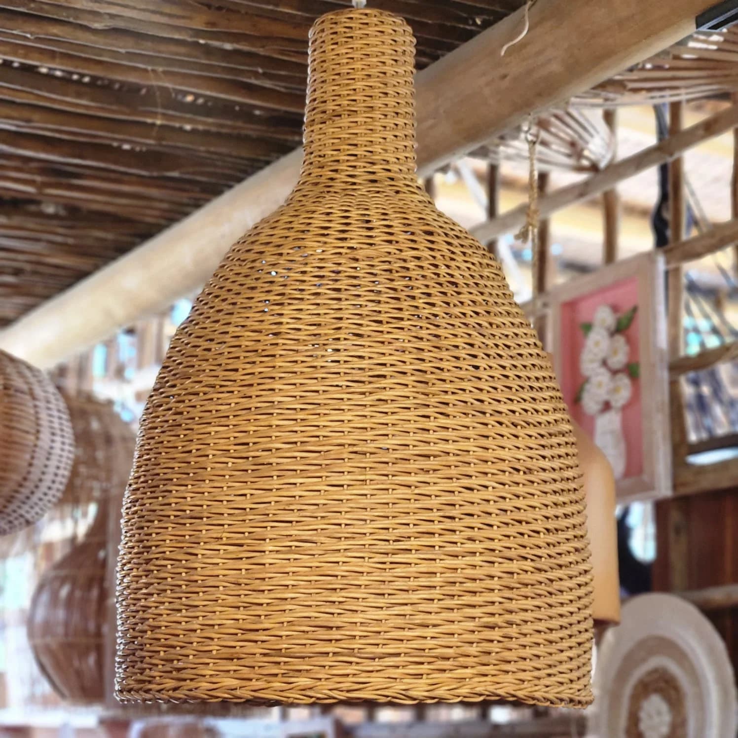 Luminária Taça Junco