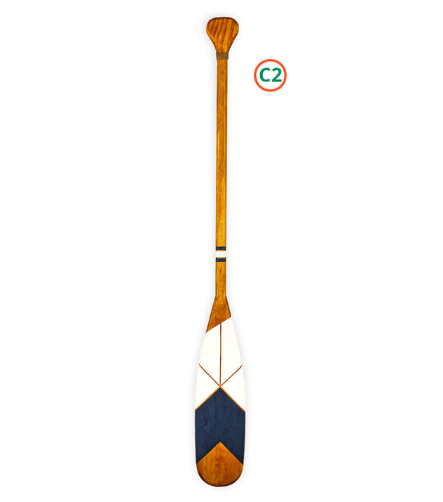 Remo Decorativo Artesanal Canadense Madeira Natural Pintura C02 para Parede Único