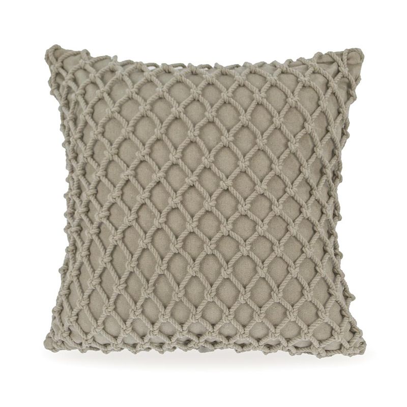 Capa de almofada Macramê com Corda 50x50