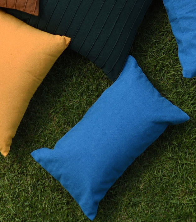 Capa de Almofada Retangular Xingu Santa Luzia Reciclada Sustentável Conforto Durável