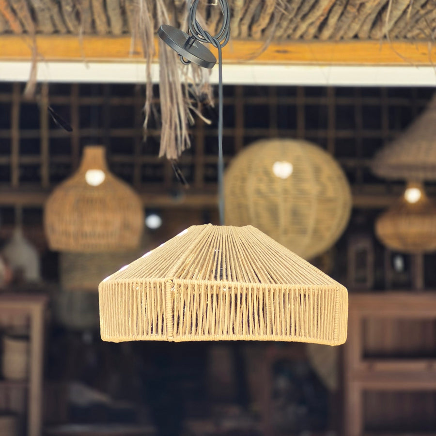 Luminária Rami Oca PS-23 20cmx40cm