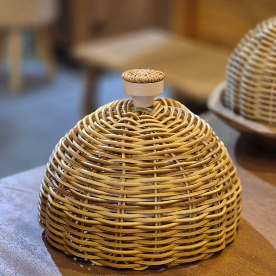 Queijeira de fibra sintética.