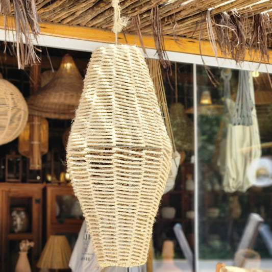 Luminária Balão Sisal