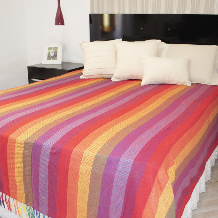 Manta Tibau Casal - 80% Algodão