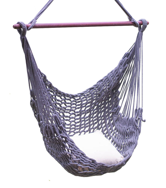 Rede Cadeira Corda Cinza