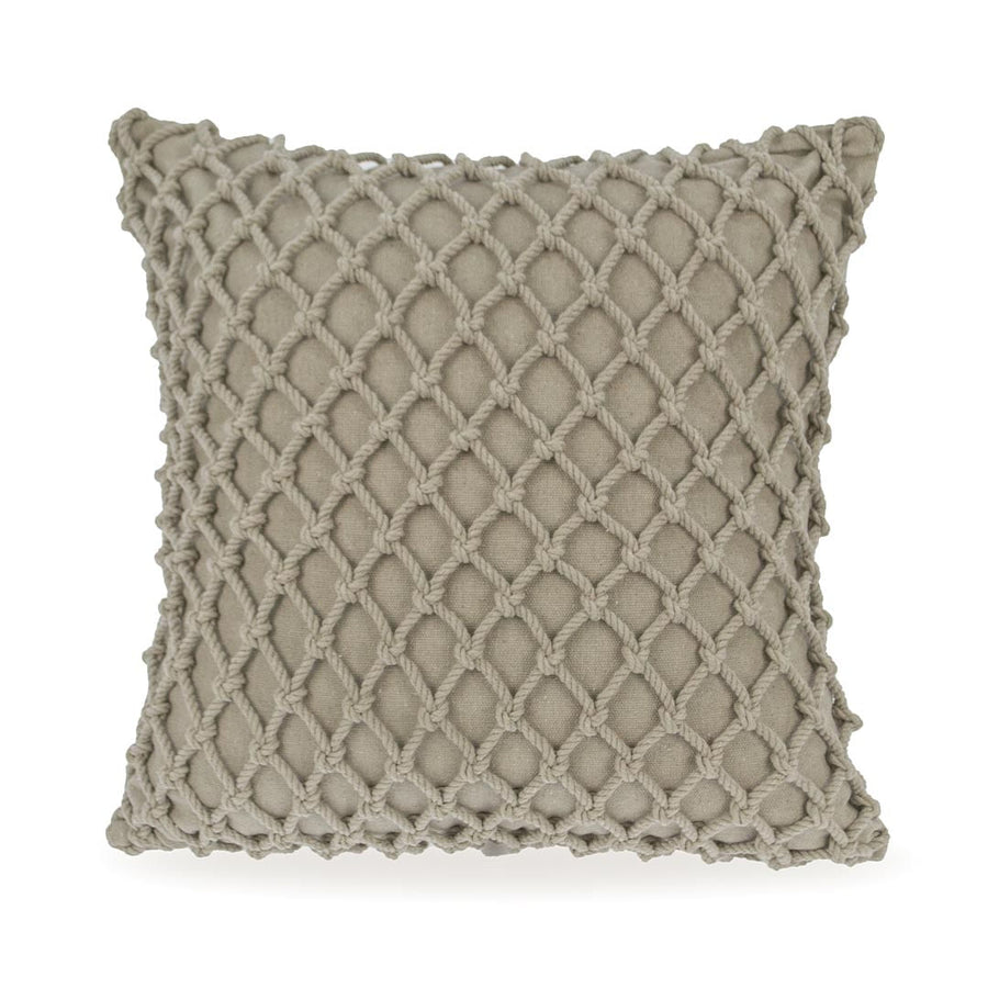 Capa de almofada Macramê com Corda 50x50