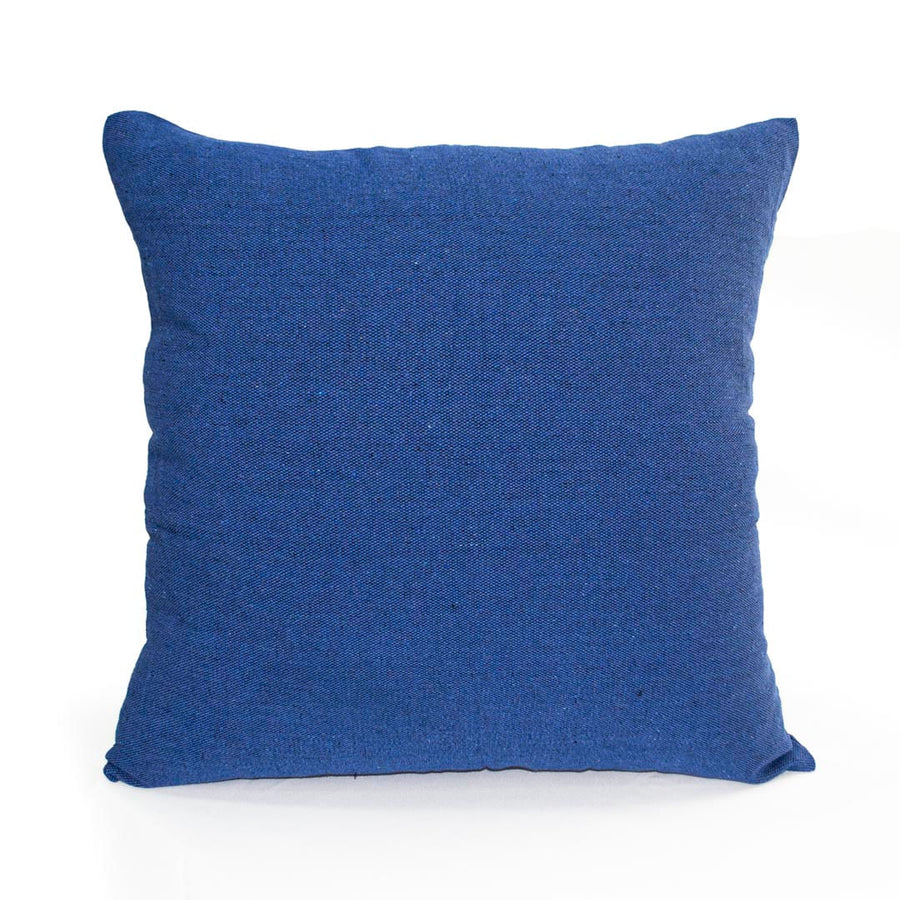Capa de Almofada Xingu Azul Reciclada Sustentável Confortável Decoração Lar Zíper