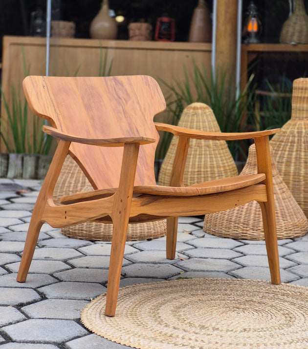 Poltrona Diz Slim Sérgio Rodrigues - Peroba Rosa