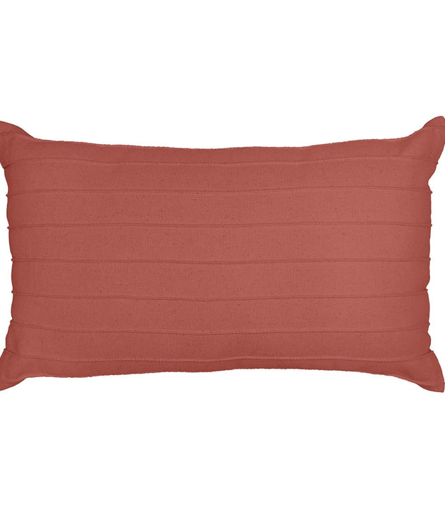 Capa de Almofada Retangular Drapeada Telha Ecológica Santa Luzia Conforto