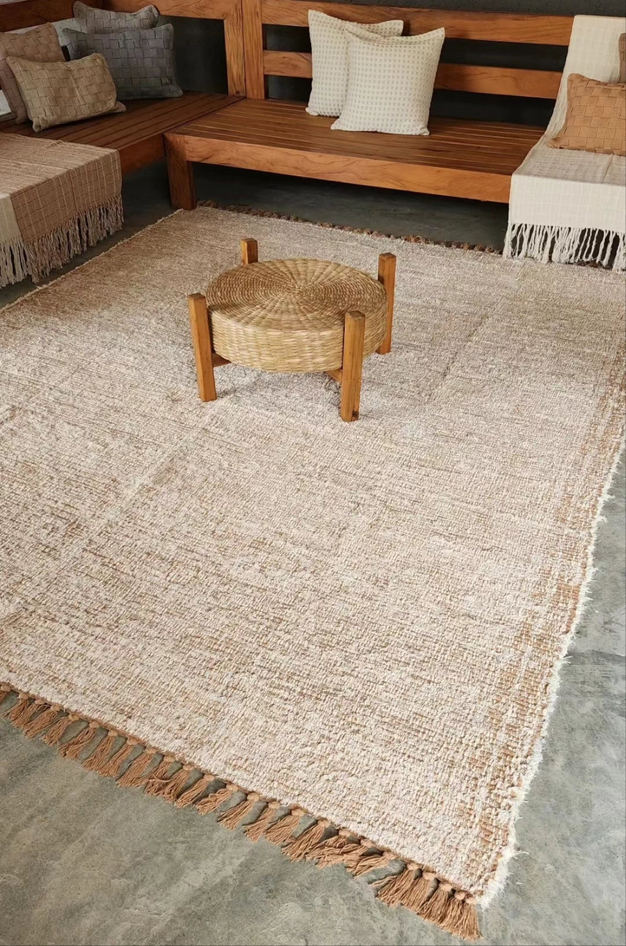 Tapete 100% Algodão. 2,0 x 1,5m