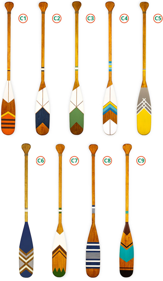 Remo Decorativo Canadense Artesanal: Toque Náutico Rústico Chique para Seu Lar