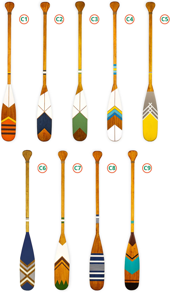 Remo Decorativo Canadense Artesanal: Toque Náutico Rústico Chique para Seu Lar