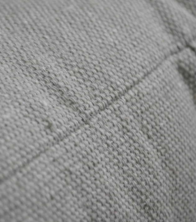 Capa de Almofada Xingu Areia Reciclada Sustentável com Zíper Conforto Decoração Lar