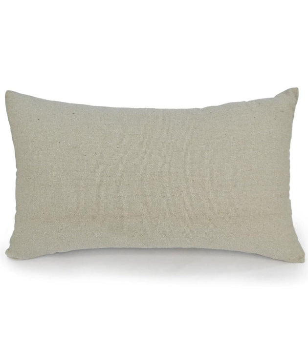 Capa de Almofada Xingu Areia Reciclada Sustentável com Zíper Conforto Decoração Lar