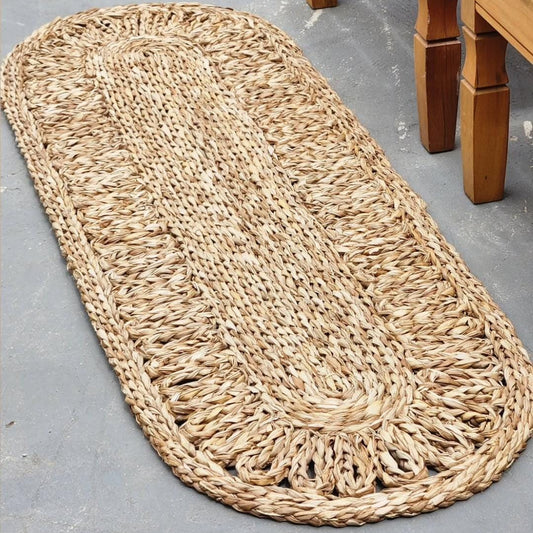 Passadeira Oval de Taboa