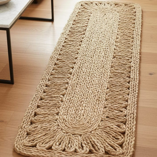 Passadeira Retangular de Taboa