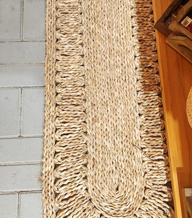 Passadeira Retangular de Taboa