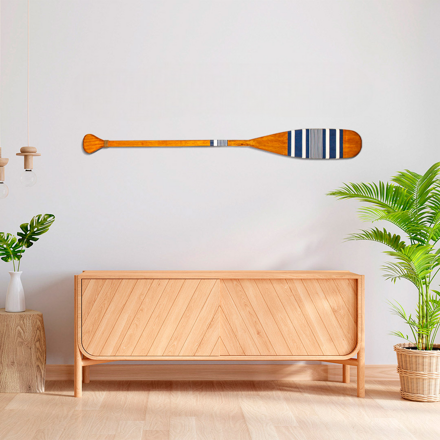 Remo Decorativo Artesanal Canadense C08 Madeira Natural: Charme Rústico para Casa