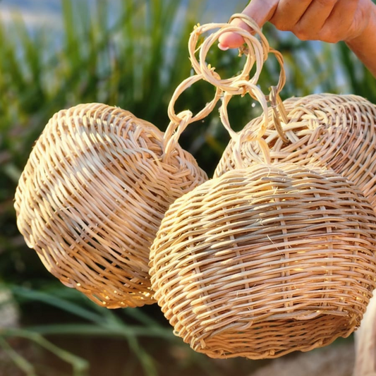 Luminária Maçã Cipó