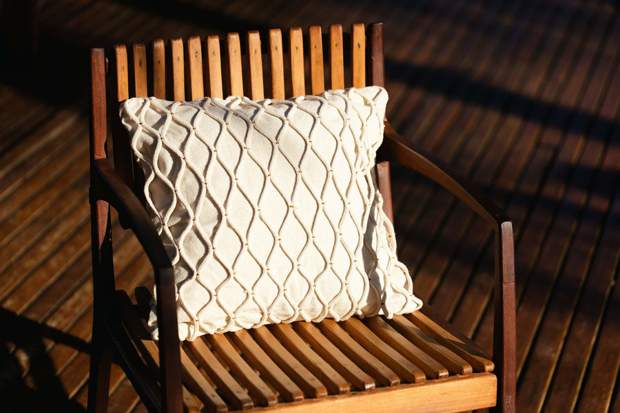 Capa de Almofada Caroá Sofisticada