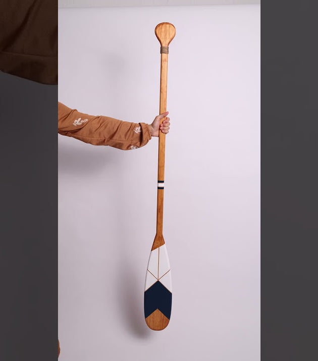 Remo Decorativo Canadense Artesanal: Toque Náutico Rústico Chique para Seu Lar