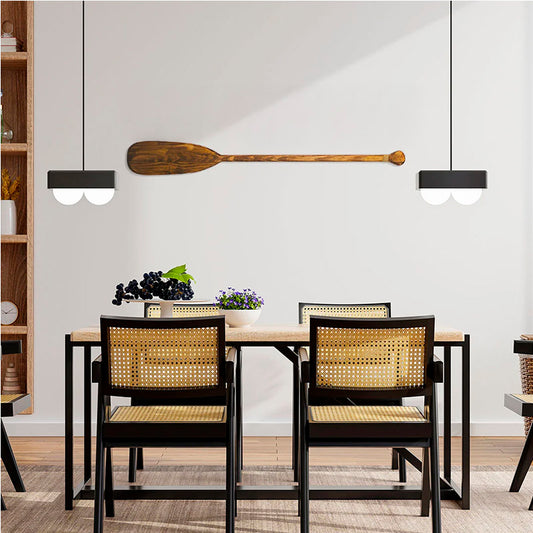 Remo Decorativo Artesanal Navajo Madeira Natural Casa Tukã Autêntico Decoração Étnica