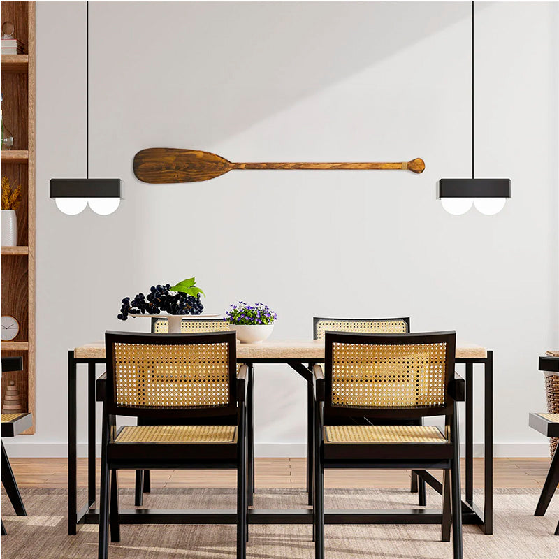 Remo Decorativo Artesanal Navajo Madeira Natural Casa Tukã Autêntico Decoração Étnica