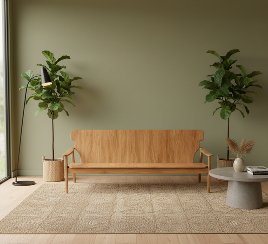 Sofá Diz Peroba Rosa