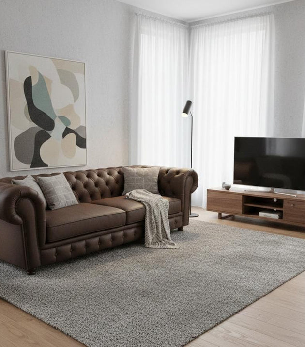 Sofá Chesterfield - Couro Legítimo