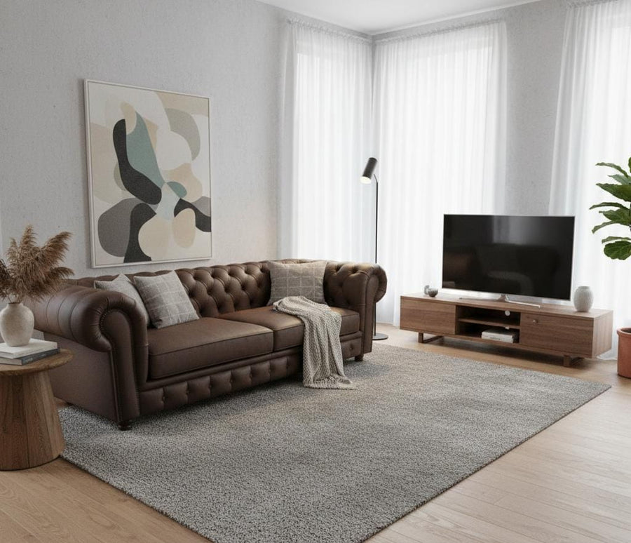 Sofá Chesterfield - Couro Legítimo