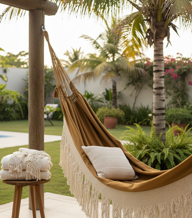 Rede de Descanso Ipanema Macramê