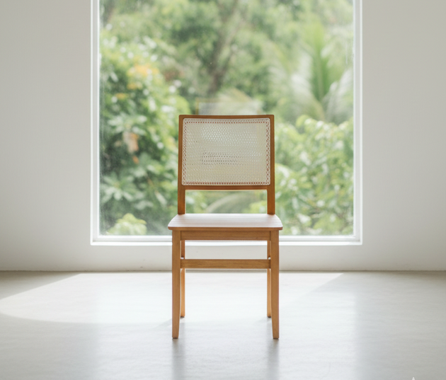 Cadeira de Jantar Madeira C/ Tela.